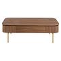 Couchtisch 2108 Braun Gold 1