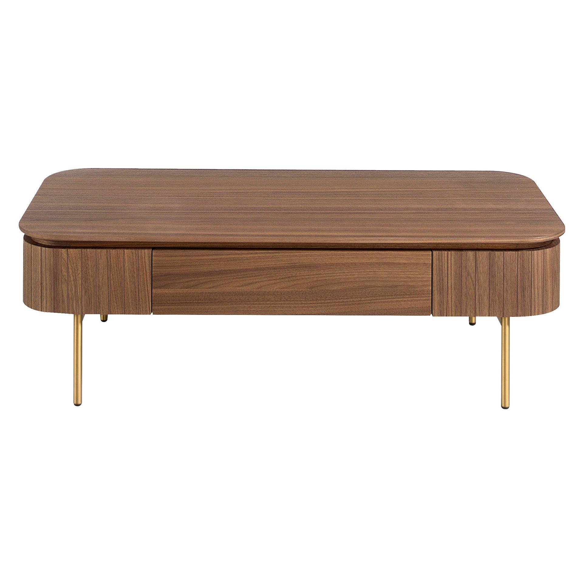 Coffee table 2108 Brown Gold 1