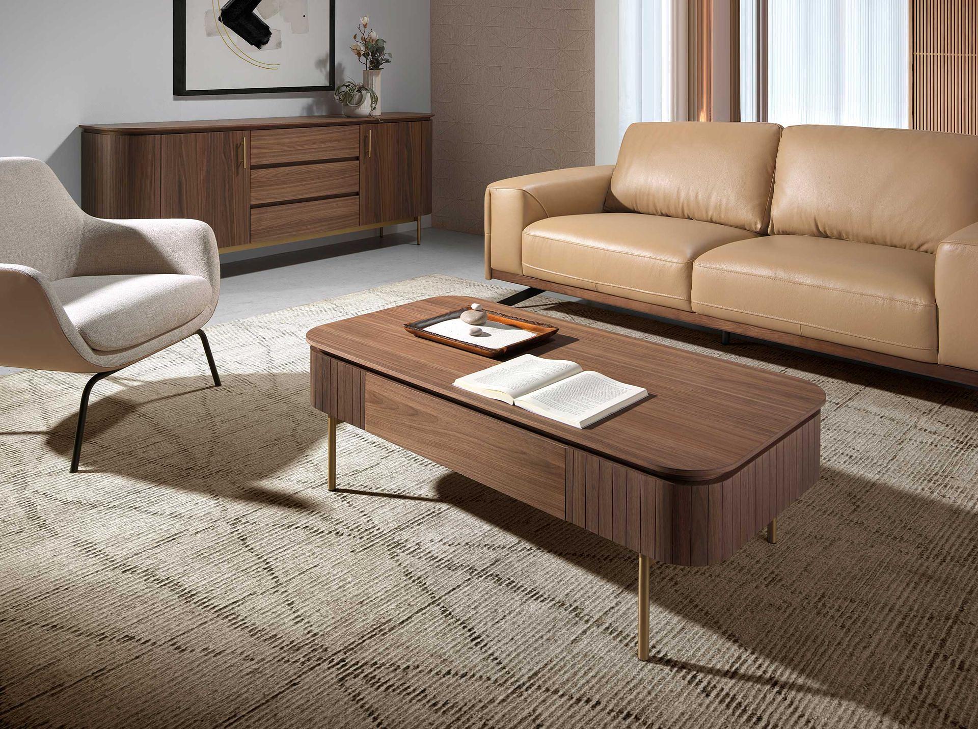 Coffee table 2108 Brown Gold 2