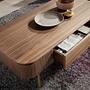 Couchtisch 2108 Braun Gold 4