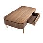 Couchtisch 2108 Braun Gold 7