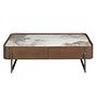 Couchtisch 2131 Porzellanmarmor Braun 2