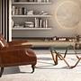 Coffee table 2124 Walnut wood Glass Brown 3