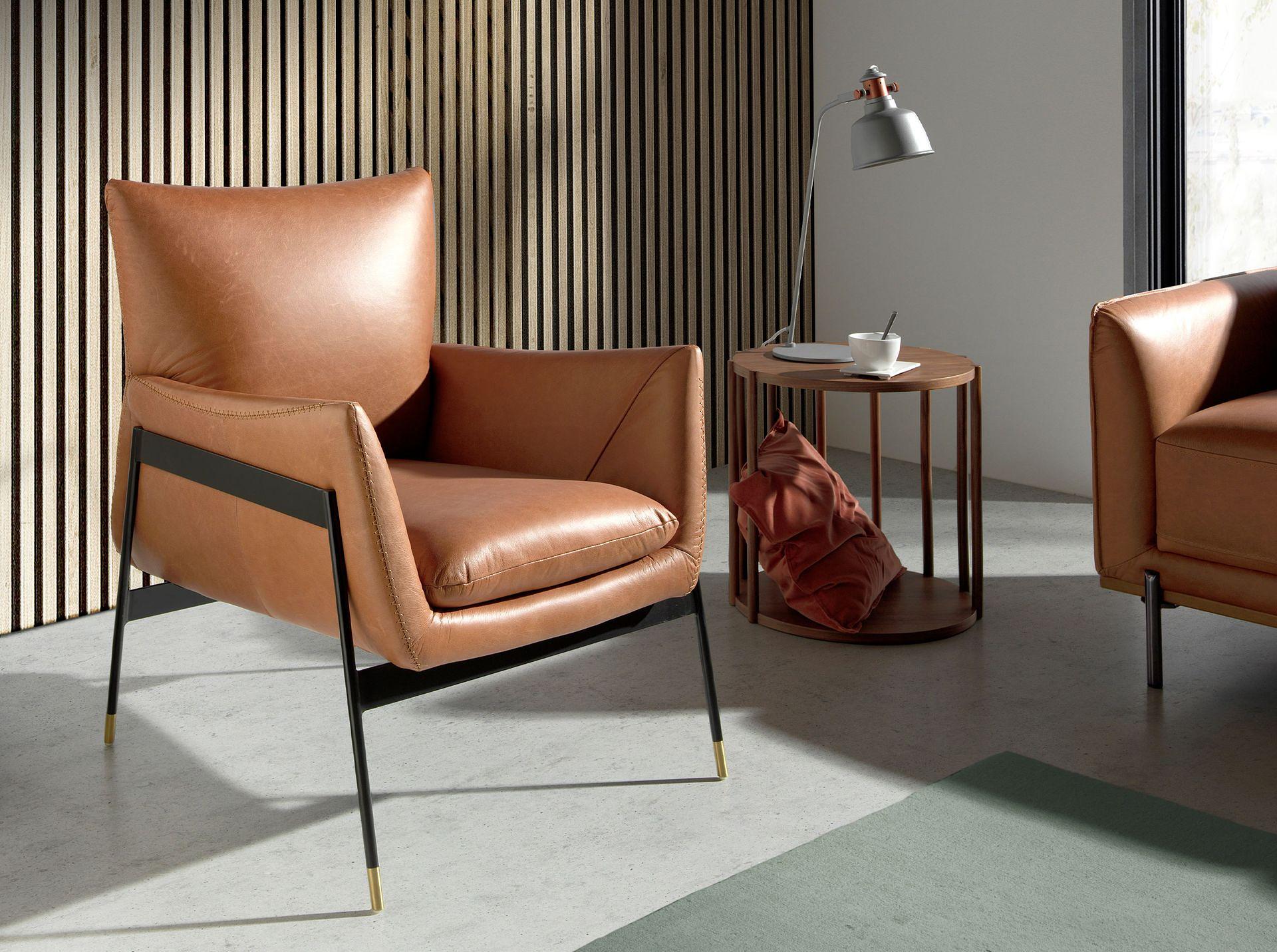 Armchair 5091 Leather Brown 0