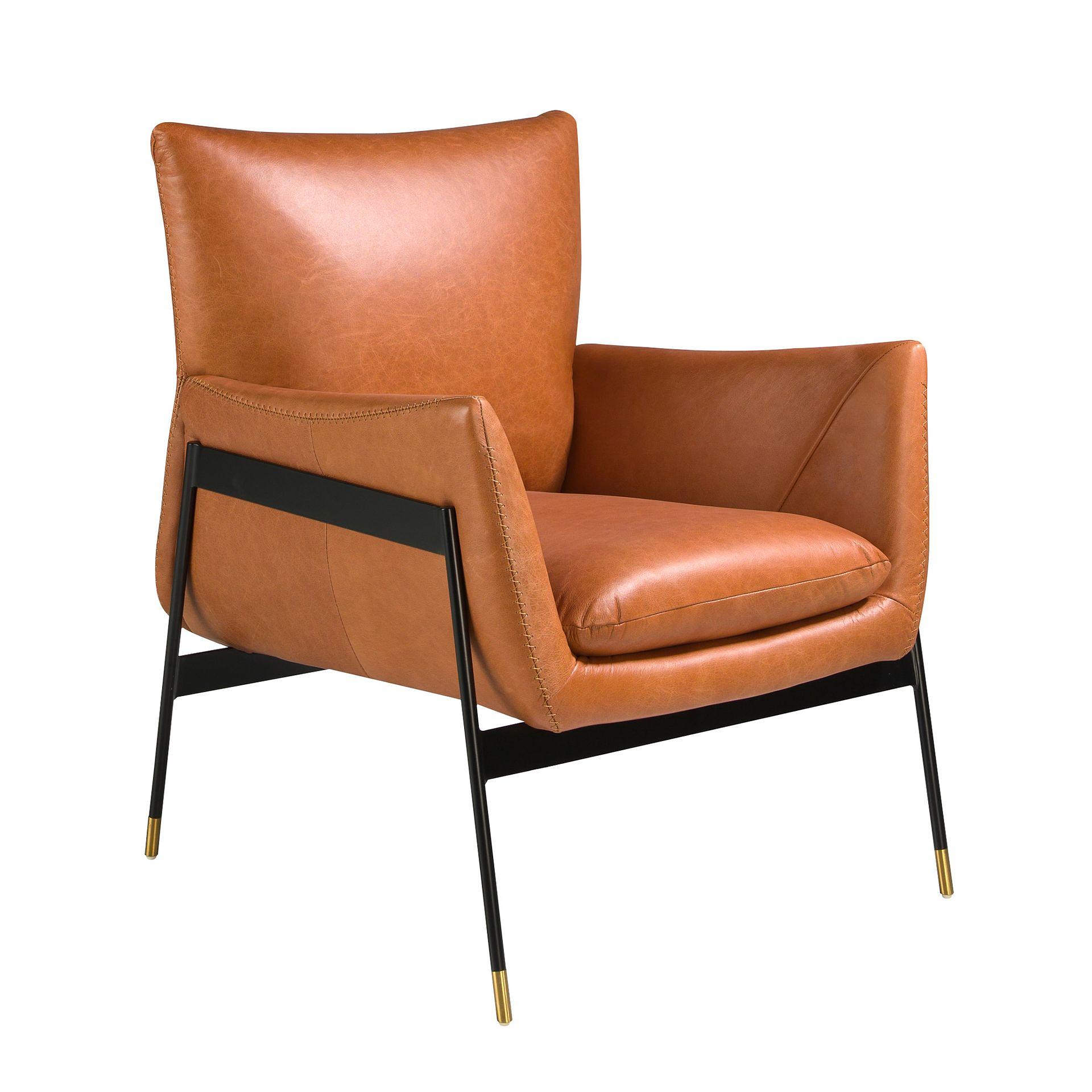 Armchair 5091 Leather Brown 1