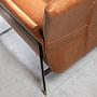 Armchair 5091 Leather Brown 4