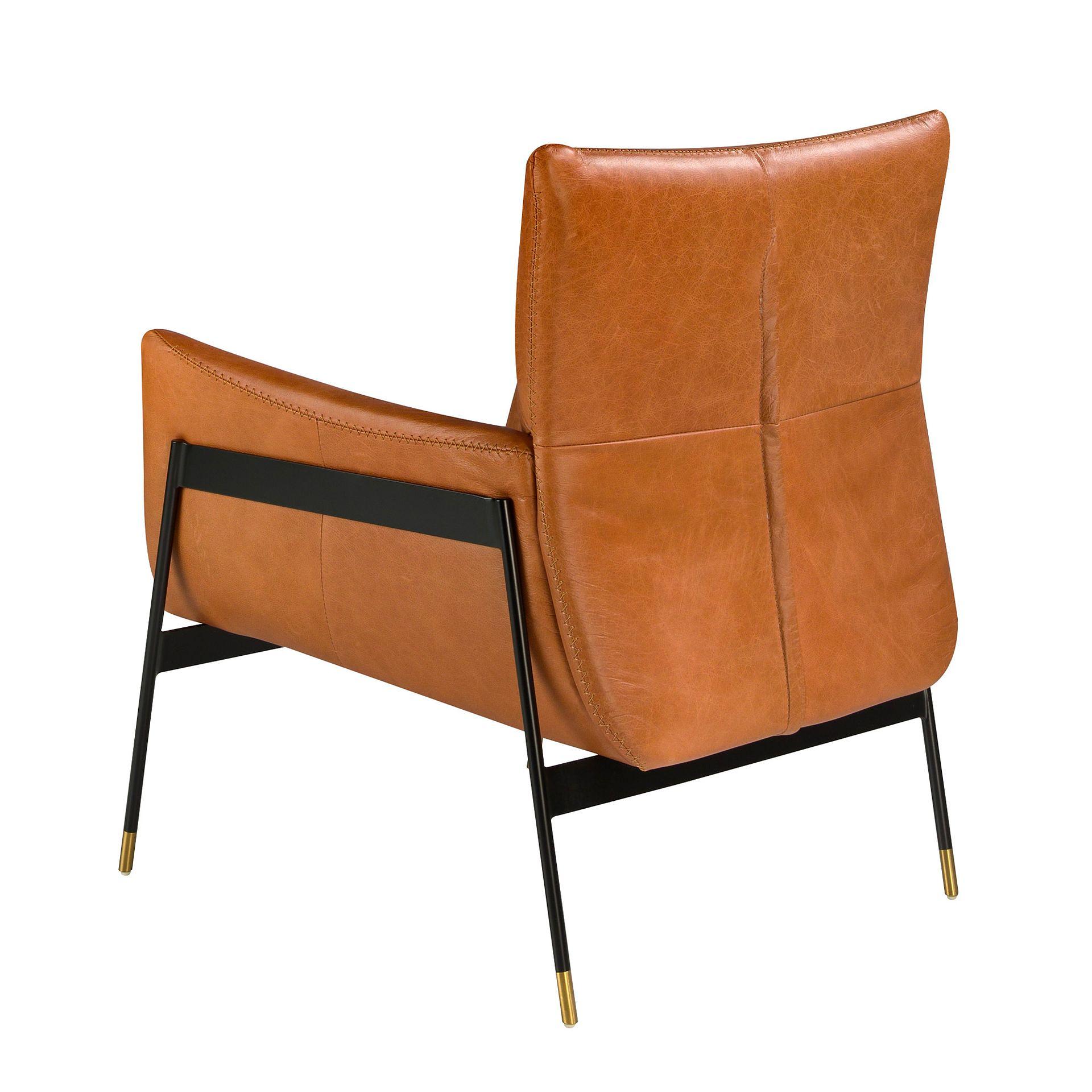 Armchair 5091 Leather Brown 6