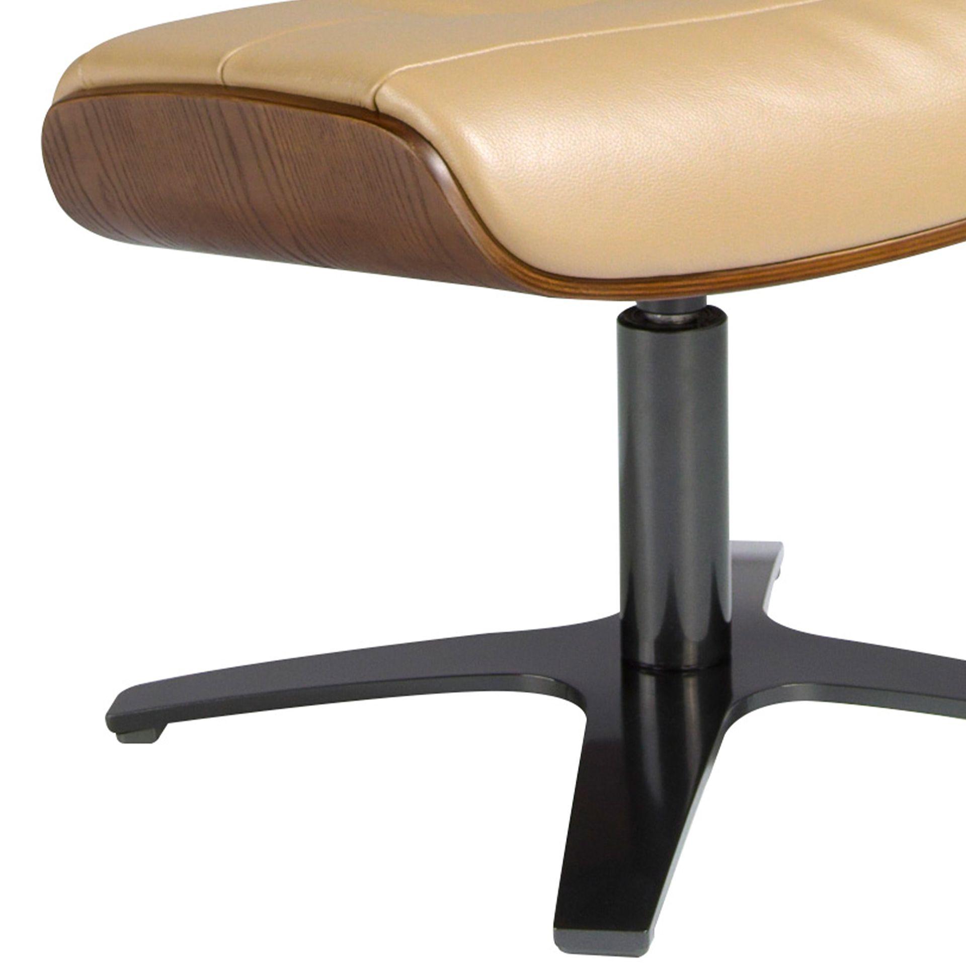 Ottoman 5088 Leder Sand 4