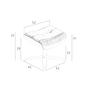 Ottoman 5088 Leder Sand 8