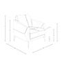 Sessel 5094 Leder Taupe Grau 8