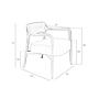 Sessel 5082 Holz Kunstleder Taupe 7