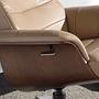 Sessel 5087 Drehbar Leder Sand 4