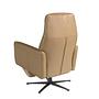 Poltrona relax 5086 Girevole Pelle Sabbia 7