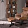 Ottoman 5084 Leder Braun 0