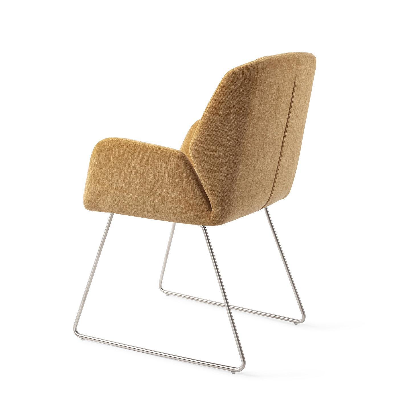 Myoko Dining chair golden yellow 2