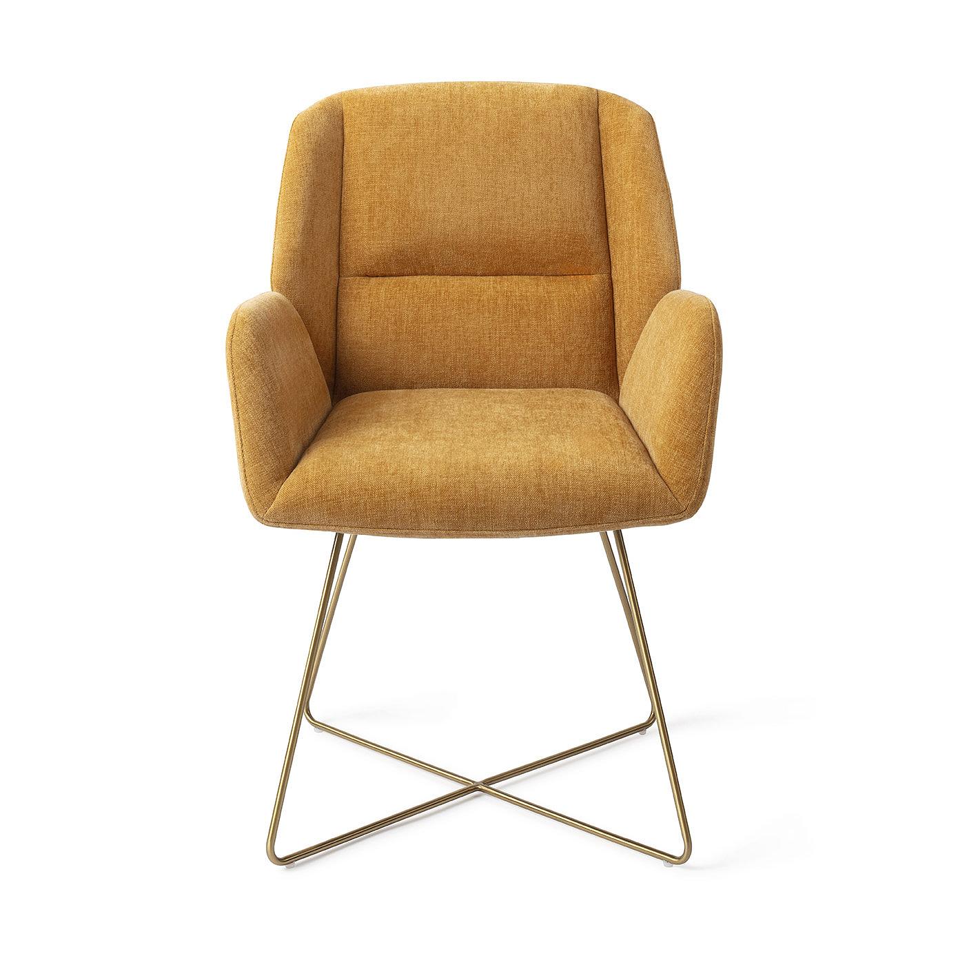 Myoko Dining chair Golden yellow 0