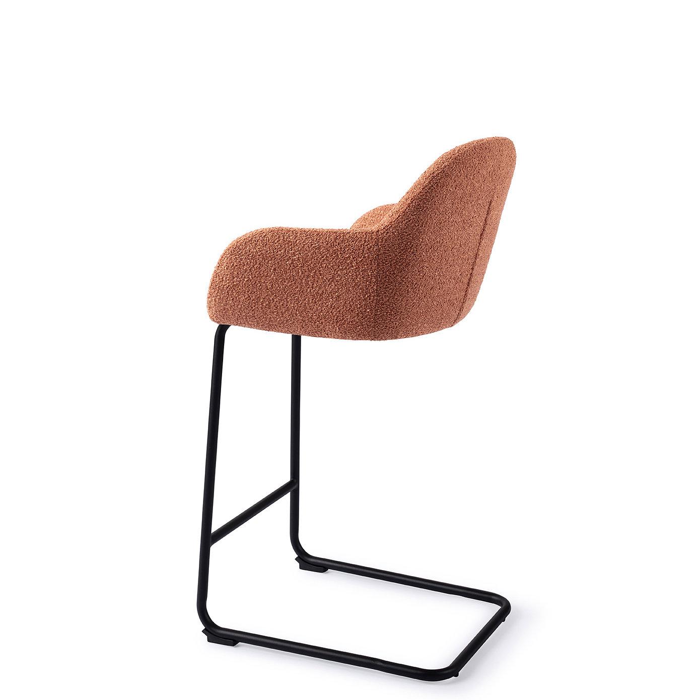 Kushi Barstool Amber Orange 2