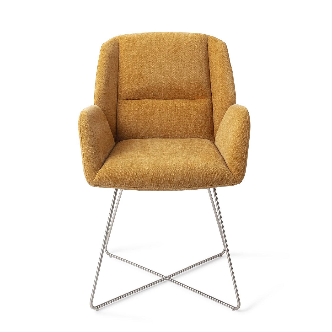 Myoko Dining Chair Golden Yellow 0