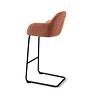 Kushi Barstool Amber Orange 2