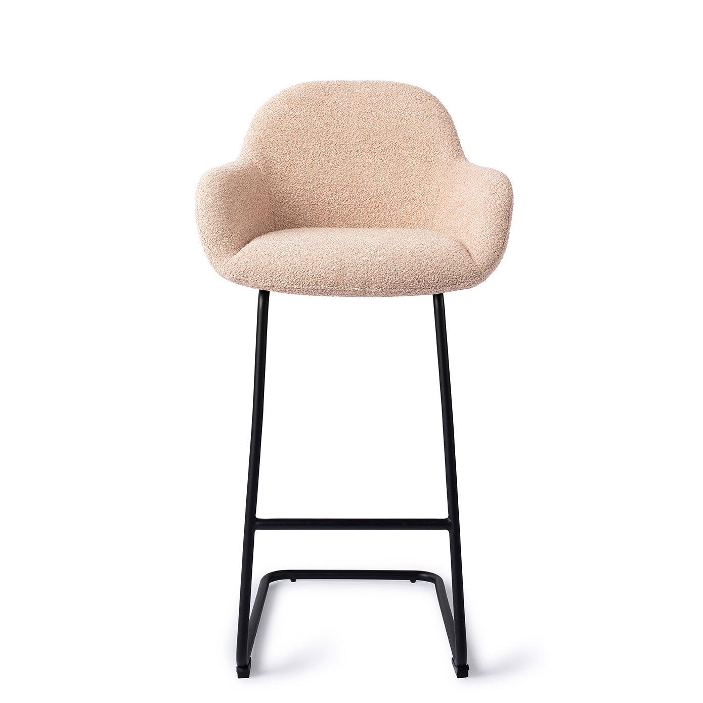 Kushi Bar Stool Linen-Beige 3