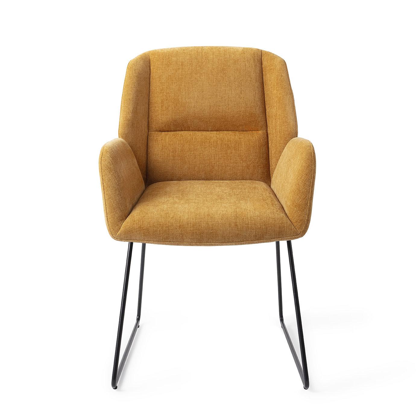 Myoko Dining Chair Golden Yellow 3