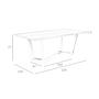 Dining table 1097 Brown 5