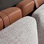 Double bed 7123 Faux leather Brown 4