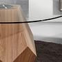 Dining table 1093 Glass Brown 4
