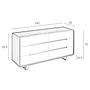 Dresser 7106 Brown White 6