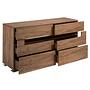 Sideboard 7076 mit Innenbeleuchtung Braun  5