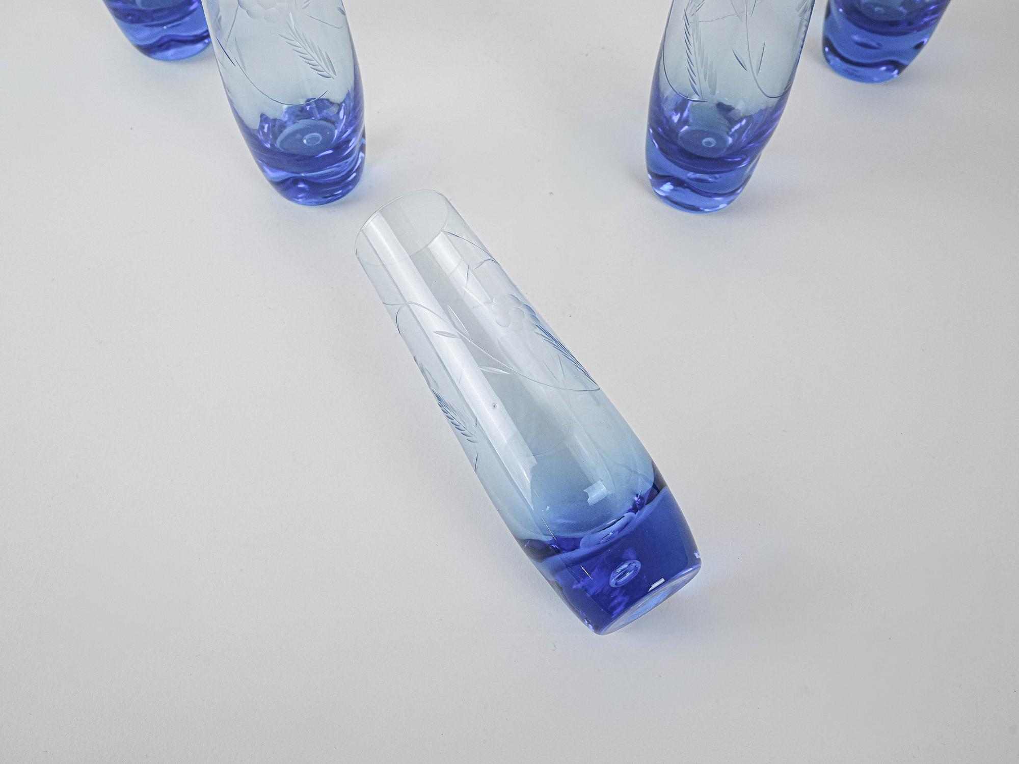 Brillen-Set Blue 1980s 3