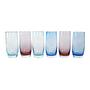 Glass Set Multicolored 1980s 0
