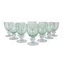 Set di bicchieri da champagne Bubble trasparente anni '70 0