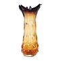 Glasvase Muranoglas Transparent 1960er Jahre 0