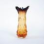 Glass vase Murano glass Transparent 1960s 2