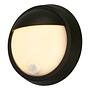 LED wall light 1-light aluminum black 0