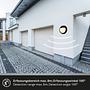 LED wall light 1-light aluminum black 3