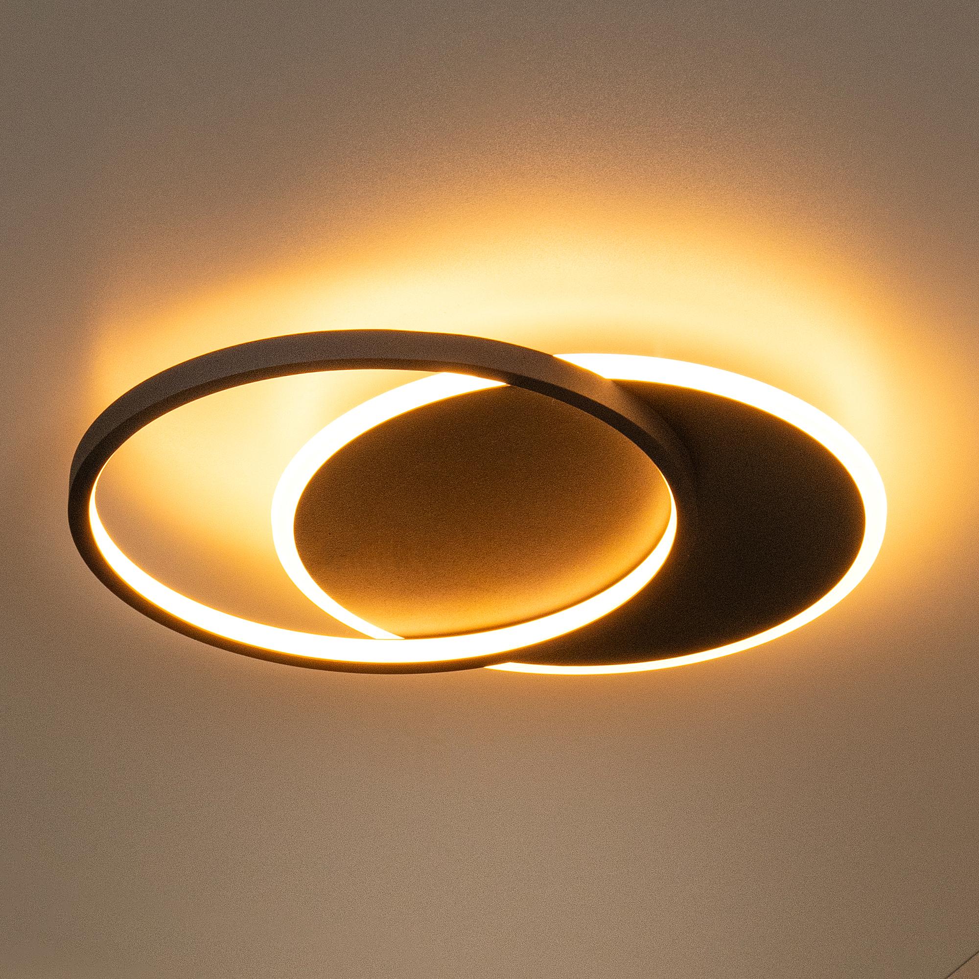 Axelle LED-Deckenleuchte  Schwarz 1