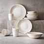ATLANTIS Dinnerware Set 16-piece Stoneware Beige 2