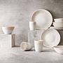 ATLANTIS Dinnerware Set 16-piece Stoneware Beige 3