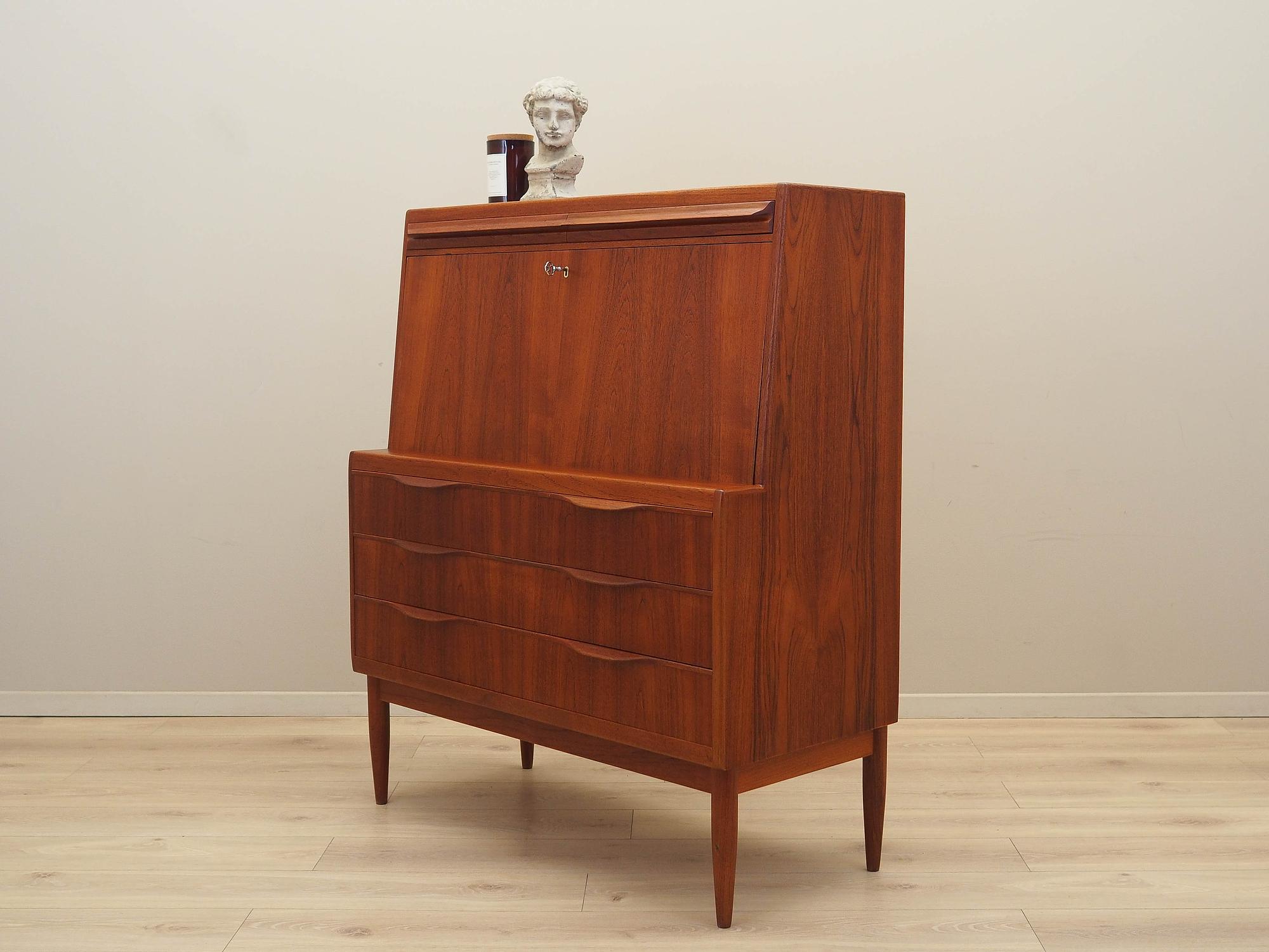 Secretaire in teak anni '60 marrone 3