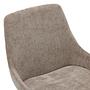 2x Lakins Upholstered Chair Taupe 4