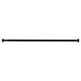 Touws Telescopic Shower Rod Aluminium Black 0