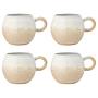 4x Cup Paula Stoneware Grey 2