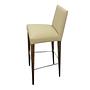 Anna BQ1385 Barstuhl Leder Holz Beige 1