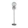Standing lamp Murano glass Silver 1970s 0
