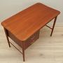 Teak-Schreibtisch Braun 1960er Jahre 5