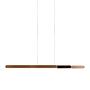 1-Light Helios LED Pendant Light Iron Brown 0