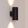 Bondi Wandleuchte Aluminium Schwarz 1