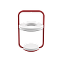 Ulli Battery lantern Aluminium Red 1
